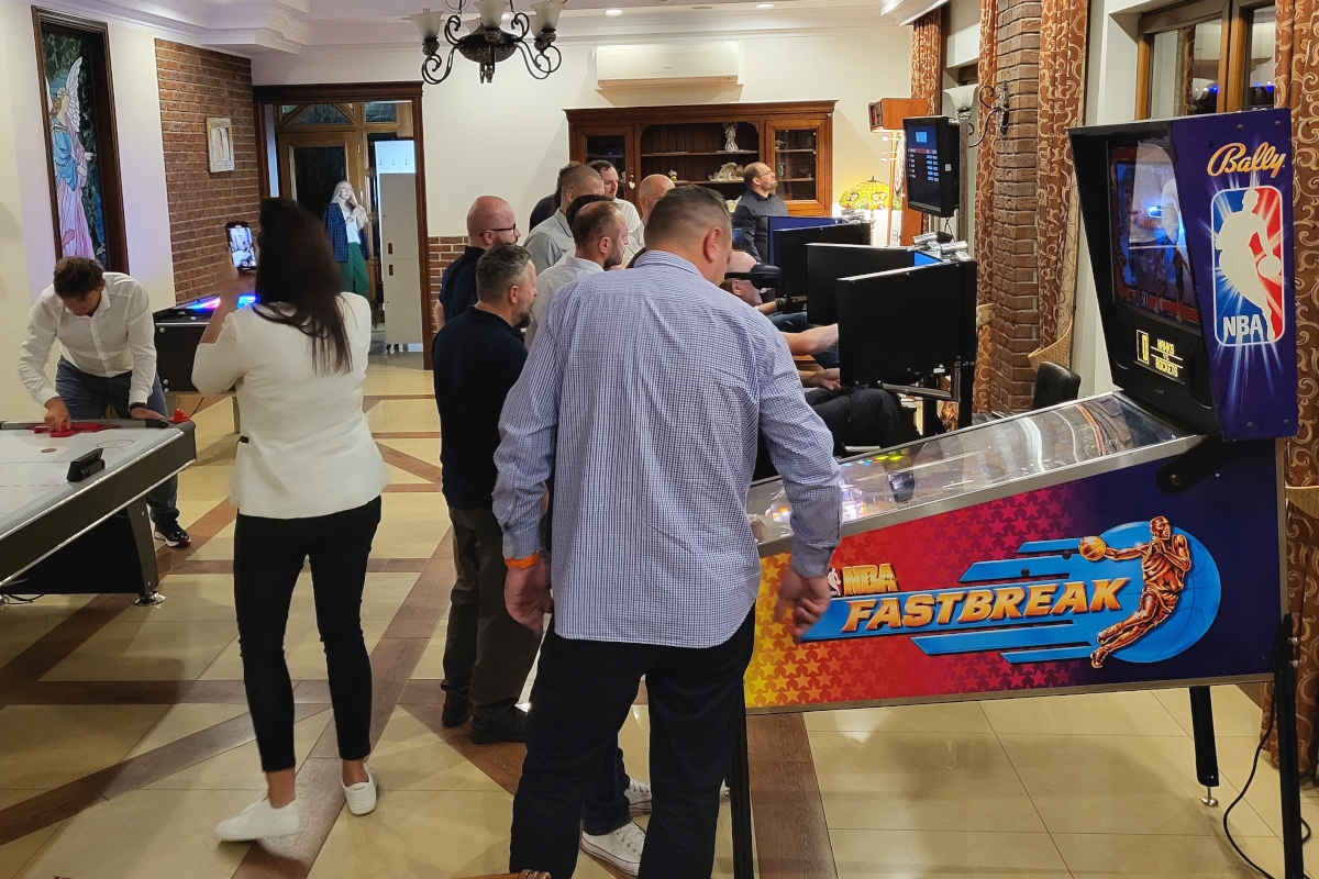 atrakcje sportowe - fliper sportowy wynajem