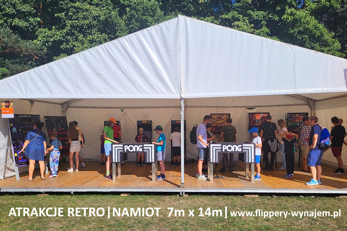 atrakcje flippery automaty na imprezy i eventy wynajem